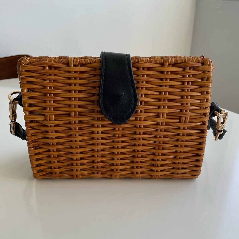 Baboo wooden crossbody bag